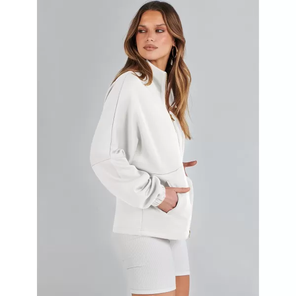 Caracilia Women Oversized Sweatshirt Half Zip Loose fit Long Sleeve Sweater Pullover Top 2023 Fall Casual Jacket Cute Clothes