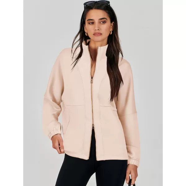 Caracilia Women Oversized Sweatshirt Half Zip Loose fit Long Sleeve Sweater Pullover Top 2023 Fall Casual Jacket Cute Clothes