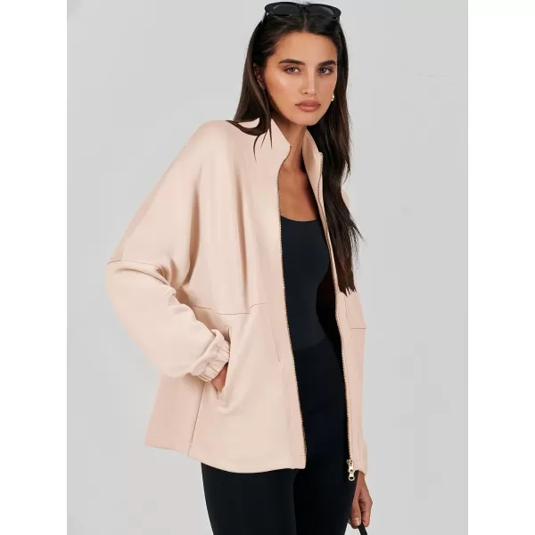 Caracilia Women Oversized Sweatshirt Half Zip Loose fit Long Sleeve Sweater Pullover Top 2023 Fall Casual Jacket Cute Clothes