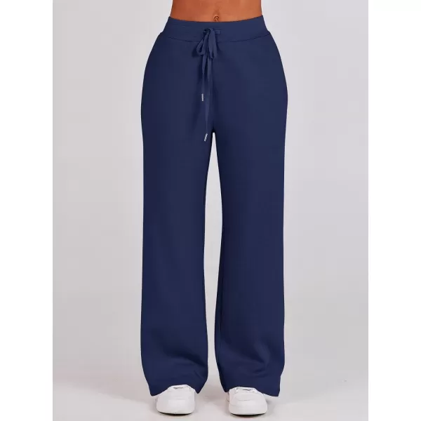 Caracilia Women Two Piece Outfits Sweatsuit Set Quarter Zip Oversized Sweatshirt Wide Leg Sweatpant Fall Lounge Set Tracksuit