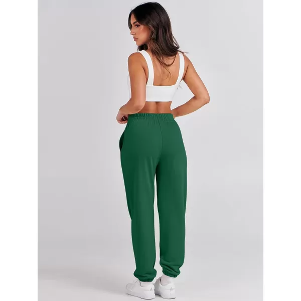Caracilia Women's Casual Baggy High Waisted Sweatpants Workout Athletic Cinch Bottom Joggers Pants with Pockets
