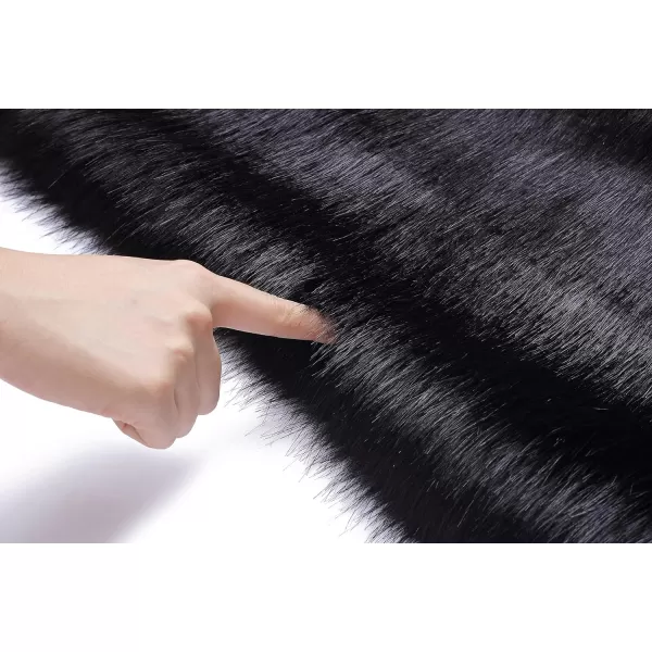Caracilia Women's Faux Fur Shawl Wraps Stole Cloak Coat Sweater Cape for Evening Party/Bridal/Wedding