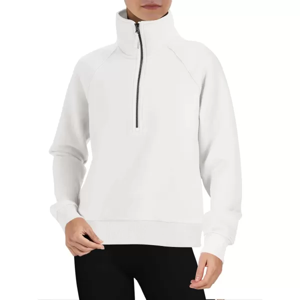 Caracilia Womens Half Zip Cropped Sweatshirts Quarter Zip Up Hoodies 2023 Fall Pullover Top Trendy Clothes Outfits