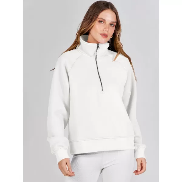 Caracilia Womens Half Zip Cropped Sweatshirts Quarter Zip Up Hoodies 2023 Fall Pullover Top Trendy Clothes Outfits