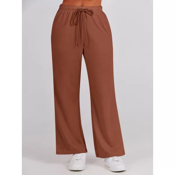 Caracilia Women's Two Piece Outfits Matching Sets Long Sleeve Cropped Tops and Wide Leg Pants Tracksuit Lounge Sets