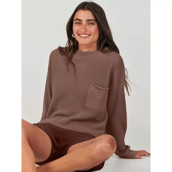 Caracilia Women's Two Piece Outfits Sweater Short Sets Long Sleeve Knit Pullover Top and Shorts Matching Lounge Set Tracksuit