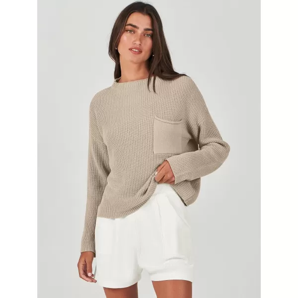 Caracilia Women's Two Piece Outfits Sweater Short Sets Long Sleeve Knit Pullover Top and Shorts Matching Lounge Set Tracksuit