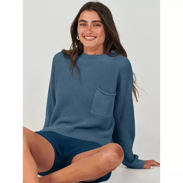 Caracilia Women's Two Piece Outfits Sweater Short Sets Long Sleeve Knit Pullover Top and Shorts Matching Lounge Set Tracksuit
