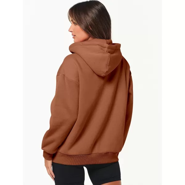 Caracilia Women's Zip Up Hoodies Teen Girls Oversized Sweatshirt Y2K Clothing Cute Fall Casual Drawstring Jacket with Pockets