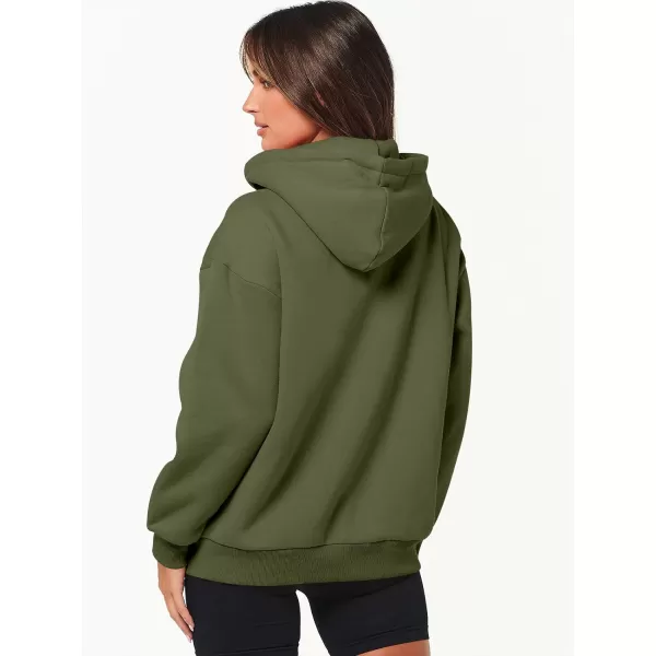 Caracilia Women's Zip Up Hoodies Teen Girls Oversized Sweatshirt Y2K Clothing Cute Fall Casual Drawstring Jacket with Pockets