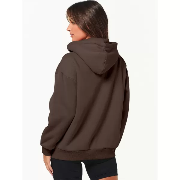 Caracilia Women's Zip Up Hoodies Teen Girls Oversized Sweatshirt Y2K Clothing Cute Fall Casual Drawstring Jacket with Pockets