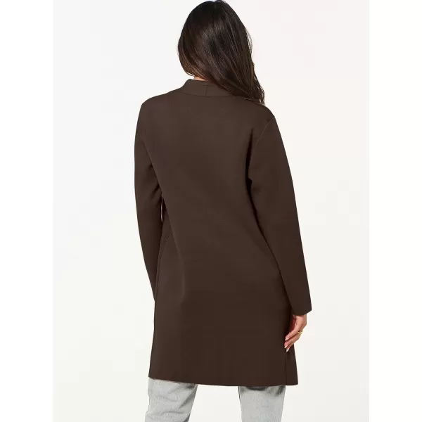 Caracilia Cardigan Sweaters for Women Casual 2023 Fall Winter Fashion Clothes Classy Long Sleeve Open Front Knit Coatigan