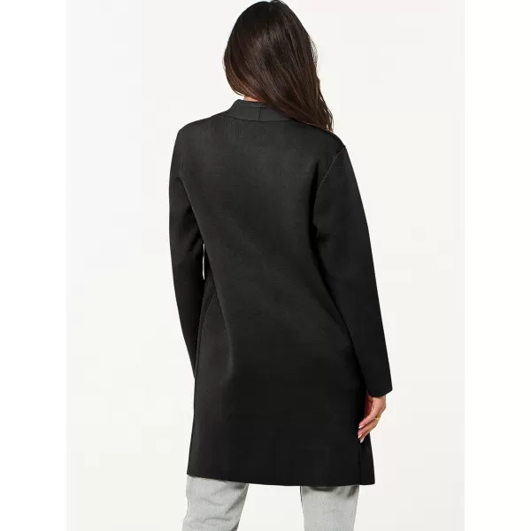 Caracilia Cardigan Sweaters for Women Casual 2023 Fall Winter Fashion Clothes Classy Long Sleeve Open Front Knit Coatigan