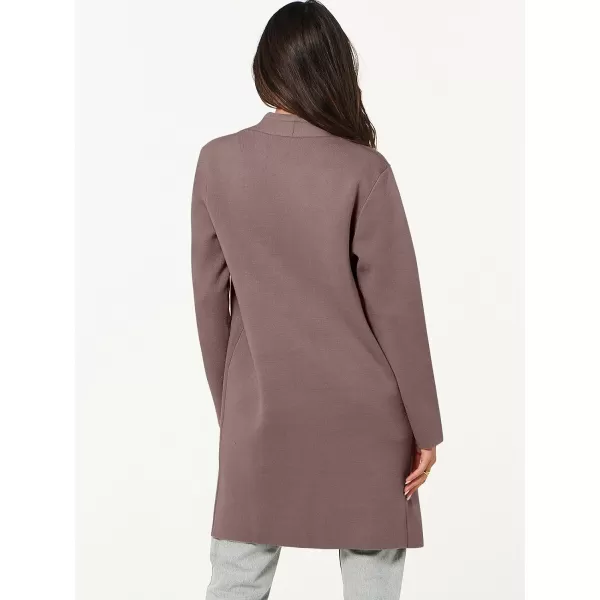 Caracilia Cardigan Sweaters for Women Casual 2023 Fall Winter Fashion Clothes Classy Long Sleeve Open Front Knit Coatigan