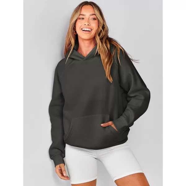 Caracilia Women Hoodies Oversized Sweatshirts Fleece Sweaters Long Sleeve Shirts Cute Loose Y2K Clothes Fall Pullover Top