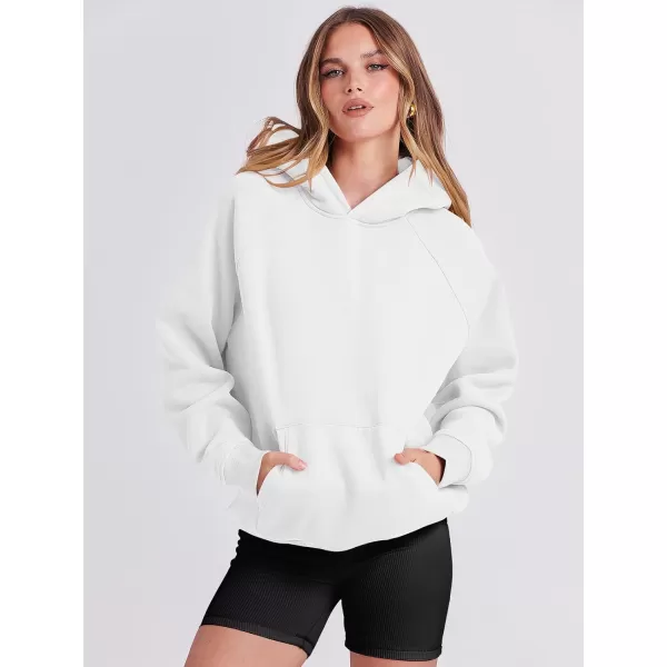 Caracilia Women Hoodies Oversized Sweatshirts Fleece Sweaters Long Sleeve Shirts Cute Loose Y2K Clothes Fall Pullover Top