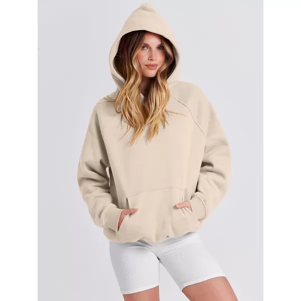 Caracilia Women Hoodies Oversized Sweatshirts Fleece Sweaters Long Sleeve Shirts Cute Loose Y2K Clothes Fall Pullover Top