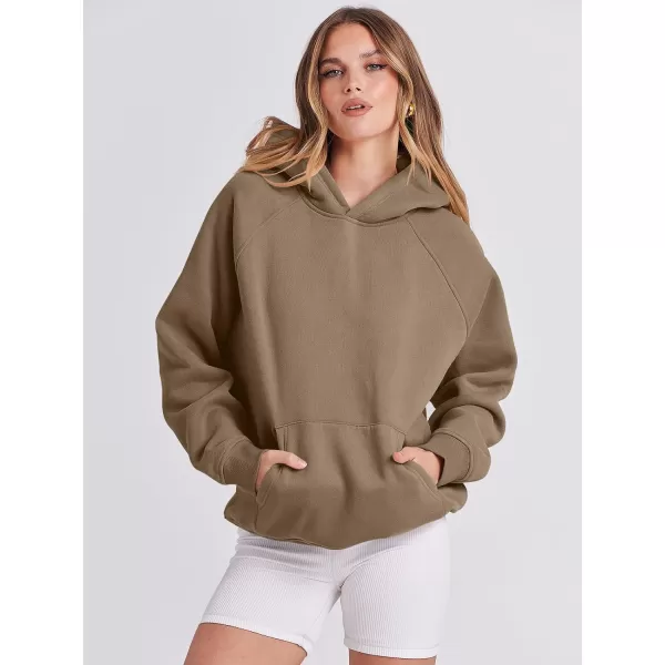 Caracilia Women Hoodies Oversized Sweatshirts Fleece Sweaters Long Sleeve Shirts Cute Loose Y2K Clothes Fall Pullover Top
