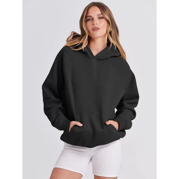 Caracilia Women Hoodies Oversized Sweatshirts Fleece Sweaters Long Sleeve Shirts Cute Loose Y2K Clothes Fall Pullover Top