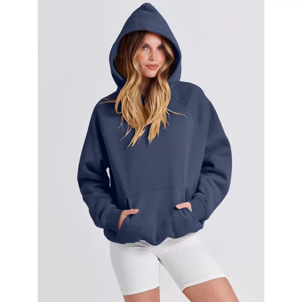 Caracilia Women Hoodies Oversized Sweatshirts Fleece Sweaters Long Sleeve Shirts Cute Loose Y2K Clothes Fall Pullover Top