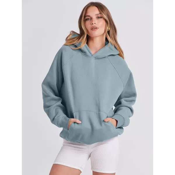 Caracilia Women Hoodies Oversized Sweatshirts Fleece Sweaters Long Sleeve Shirts Cute Loose Y2K Clothes Fall Pullover Top