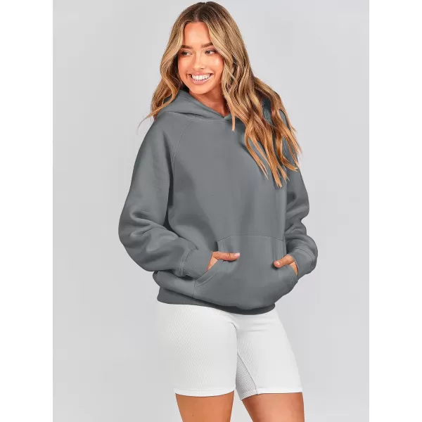 Caracilia Women Hoodies Oversized Sweatshirts Fleece Sweaters Long Sleeve Shirts Cute Loose Y2K Clothes Fall Pullover Top