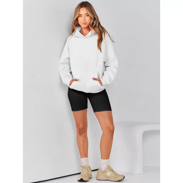 Caracilia Women Hoodies Oversized Sweatshirts Fleece Sweaters Long Sleeve Shirts Cute Loose Y2K Clothes Fall Pullover Top