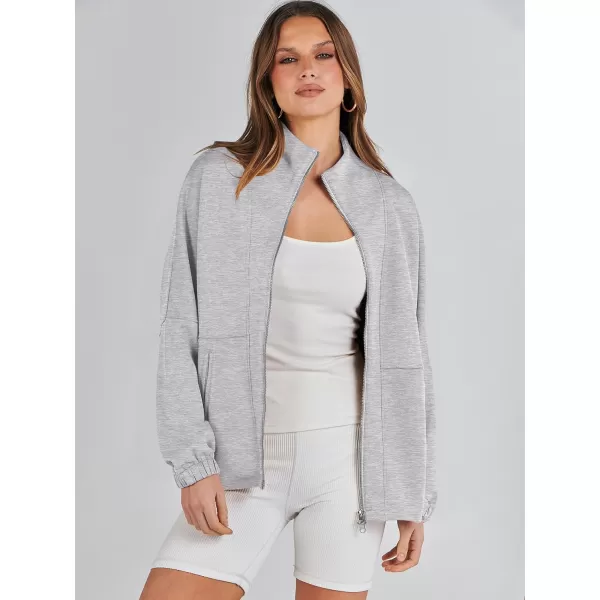 Caracilia Women Oversized Sweatshirt Half Zip Loose fit Long Sleeve Sweater Pullover Top 2023 Fall Casual Jacket Cute Clothes