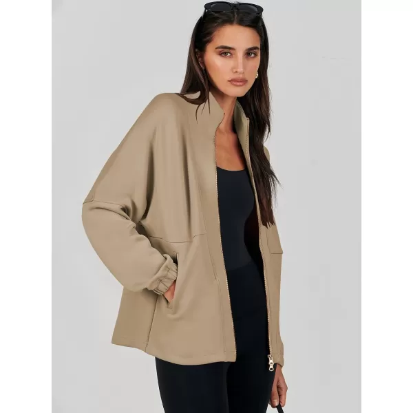 Caracilia Women Oversized Sweatshirt Half Zip Loose fit Long Sleeve Sweater Pullover Top 2023 Fall Casual Jacket Cute Clothes