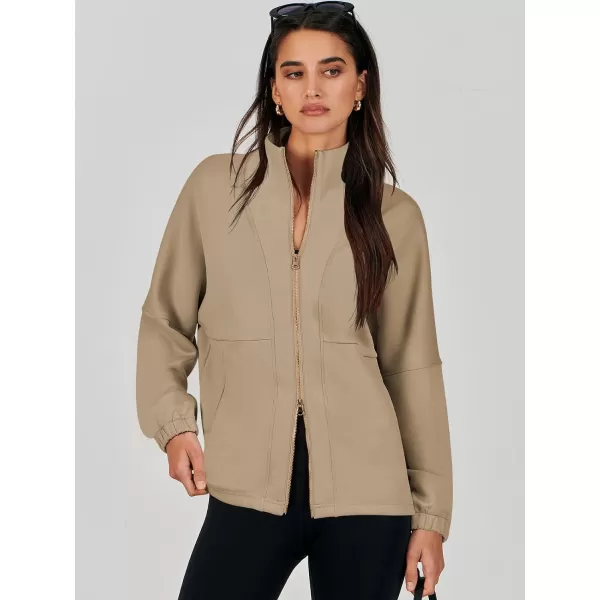 Caracilia Women Oversized Sweatshirt Half Zip Loose fit Long Sleeve Sweater Pullover Top 2023 Fall Casual Jacket Cute Clothes