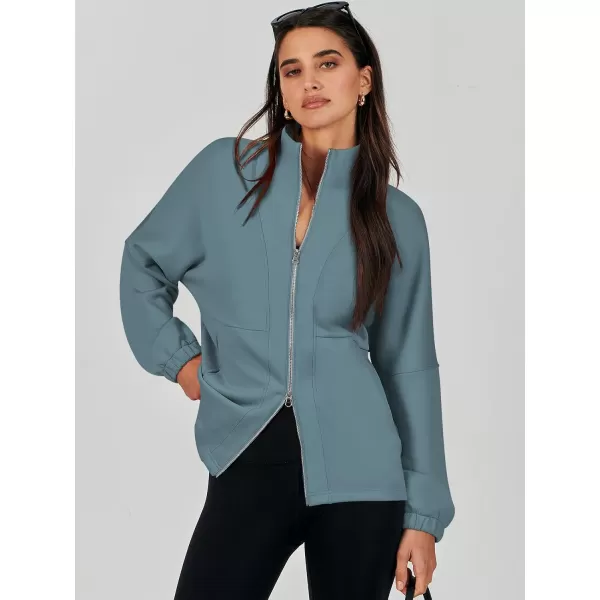 Caracilia Women Oversized Sweatshirt Half Zip Loose fit Long Sleeve Sweater Pullover Top 2023 Fall Casual Jacket Cute Clothes