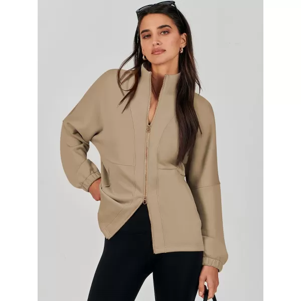 Caracilia Women Oversized Sweatshirt Half Zip Loose fit Long Sleeve Sweater Pullover Top 2023 Fall Casual Jacket Cute Clothes