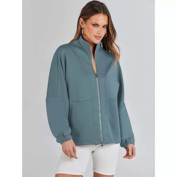 Caracilia Women Oversized Sweatshirt Half Zip Loose fit Long Sleeve Sweater Pullover Top 2023 Fall Casual Jacket Cute Clothes