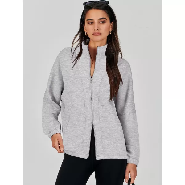 Caracilia Women Oversized Sweatshirt Half Zip Loose fit Long Sleeve Sweater Pullover Top 2023 Fall Casual Jacket Cute Clothes
