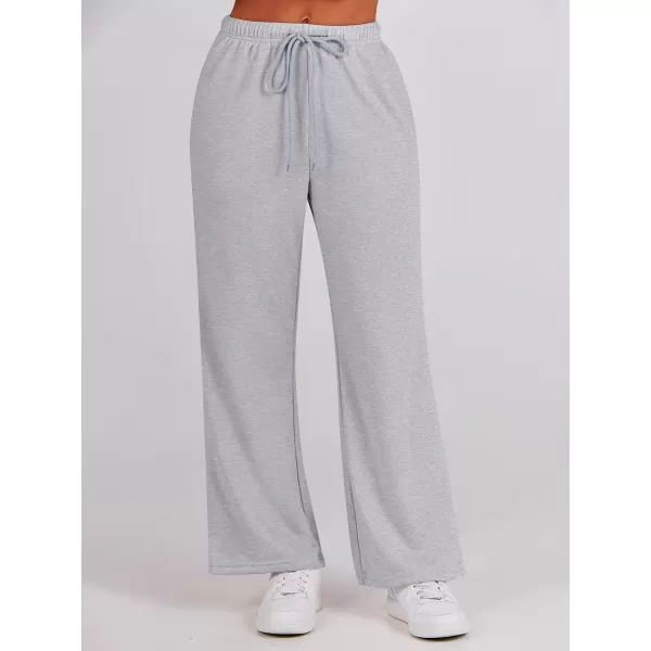 Caracilia Women's Two Piece Outfits Matching Sets Long Sleeve Pullover Tops and Wide Leg Pants Tracksuit Lounge Sets