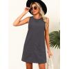 imageCaracilia Women Corduroy Overall Dress Casual Sleeveless Romper Jumper Mini Dresses Pinafore Skirtall 2025 Trendy OutfitsDeep Grey
