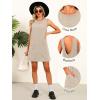 imageCaracilia Women Corduroy Overall Dress Casual Sleeveless Romper Jumper Mini Dresses Pinafore Skirtall 2025 Trendy OutfitsKhaki