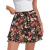 Black Orange Floral