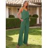 imageCaracilia 2 Piece Lounge Sets for Women Summer Casual Matching Wide Leg Pants Beach Travel Vacation 2025 Trendy OutfitsGrass Green