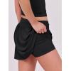 imageCaracilia Women 2 Piece Mini Skirt Sets Corset Crop Top Summer Y2k Going Out Outfits Beach VacationBlack
