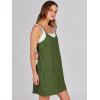 imageCaracilia Womens Summer Mini Dress 2025 Casual Sleeveless Built in Shapewear Sundress Trendy Short Tennis Athletic OutfitsGrass