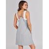 imageCaracilia Womens Summer Mini Dress 2025 Casual Sleeveless Built in Shapewear Sundress Trendy Short Tennis Athletic OutfitsGrey