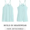 imageCaracilia Womens Summer Mini Dress 2025 Casual Sleeveless Built in Shapewear Sundress Trendy Short Tennis Athletic OutfitsLight Blue