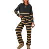 Black Striped Combo