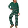 Green Striped Combo