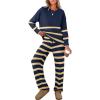 Navy Striped Combo