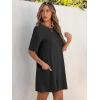 imageCaracilia Womens Oversized Tshirt Romper Hot Shot One Piece Tee Rompers Casual Short Sleeve Athletic Workout Overall Jumpsuit Black Medium