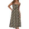 Black Yellow Floral