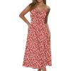 Red White Floral