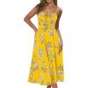Yellow Black Floral